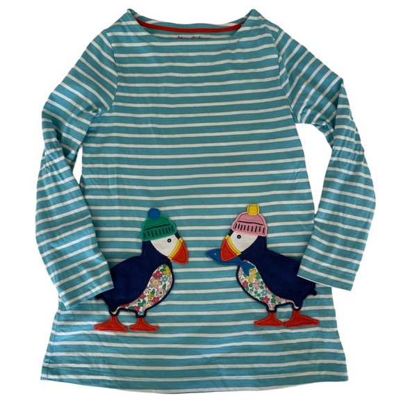 Mini Boden Puffins Pocket Tunic - Picture 1 of 4